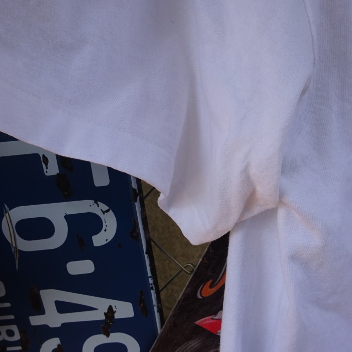 ヘインズ Tシャツ 90s USA製 M ホワイト ブル― フィッシュ イラスト 10047 | Vintage.City 古着屋、古着コーデ情報を発信