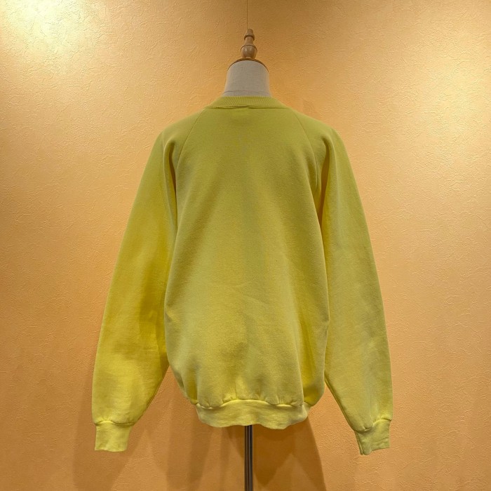 90’s “FRUIT OF THE LOOM”フロッキープリントスウェット | Vintage.City 古着屋、古着コーデ情報を発信