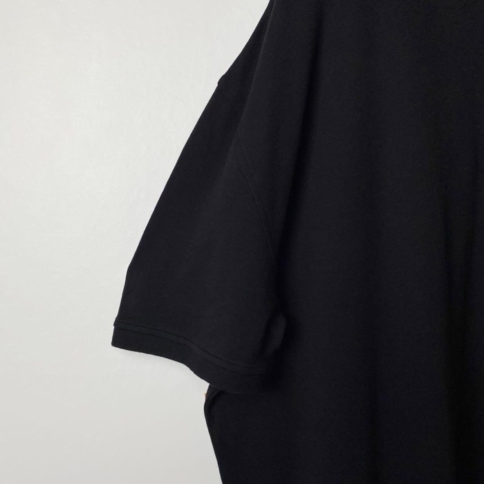 古着 トミーヒルフィガー ワンポイント ポロシャツ 半袖 天竺 ブラック XL | Vintage.City 古着屋、古着コーデ情報を発信