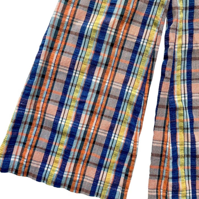 60’s Vintage Check Flare Pants | Vintage.City 古着屋、古着コーデ情報を発信