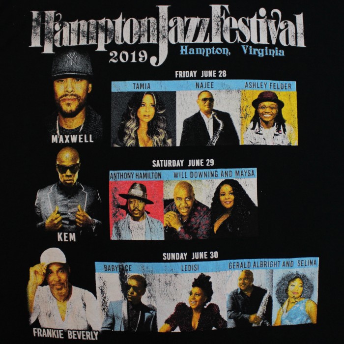 Hampton Jazz Festival Tee / ジャズ フェス Tシャツ 2XL | Vintage.City 빈티지숍, 빈티지 코디 정보