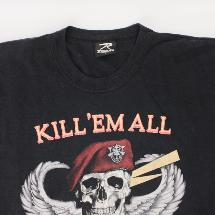 KILL'EM ALL 80's Tシャツ USA製 古着 ROTHCO 【メール便可】 [9019019] | Vintage.City Vintage Shops, Vintage Fashion Trends