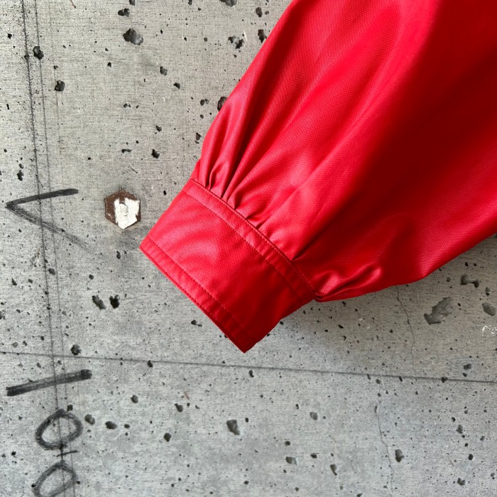 japan vintage OLD SANYO red polyester coat | Vintage.City 古着屋、古着コーデ情報を発信