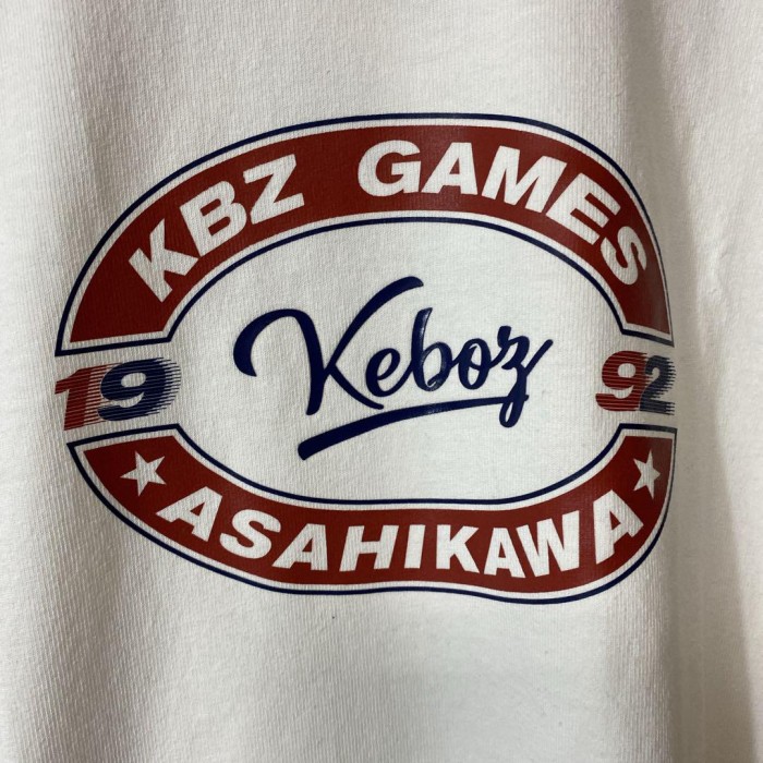 タグ付き KEBOZ center logo ringer T-shirt size L 配送A センターロゴ　リンガーTシャツ | Vintage.City 古着屋、古着コーデ情報を発信