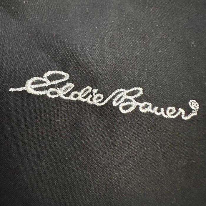 Eddie Bauer　エディバウアー　プルオーバー　Vジャン　黒 | Vintage.City 古着屋、古着コーデ情報を発信