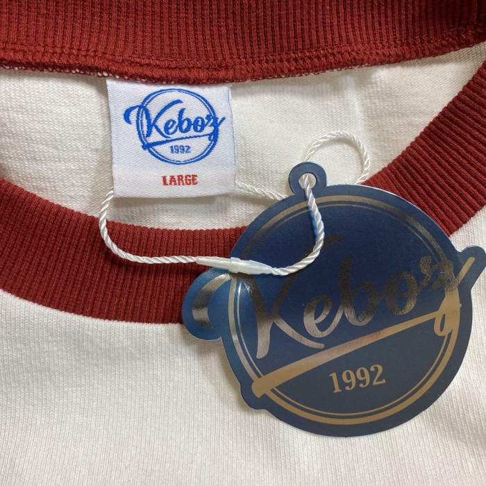タグ付き KEBOZ center logo ringer T-shirt size L 配送A センターロゴ　リンガーTシャツ | Vintage.City Vintage Shops, Vintage Fashion Trends