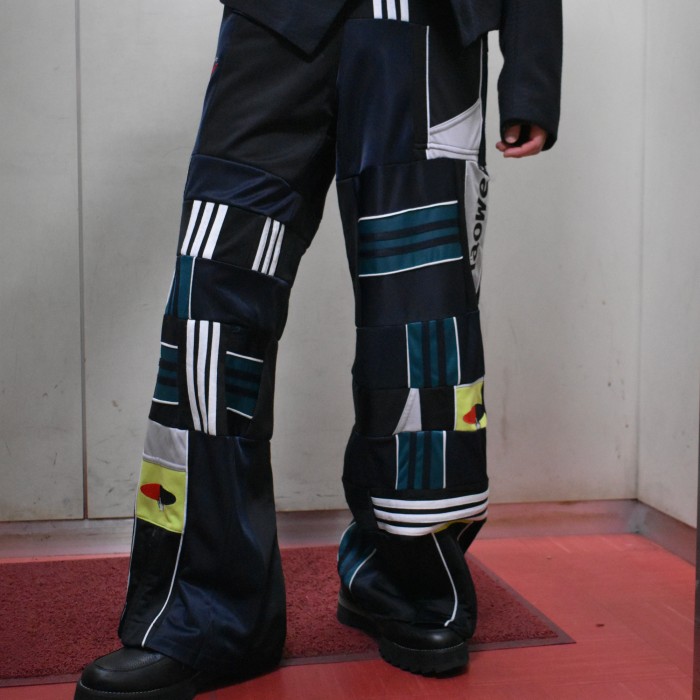VERS Remake Mixed Line Track Pants | Vintage.City 古着屋、古着コーデ情報を発信