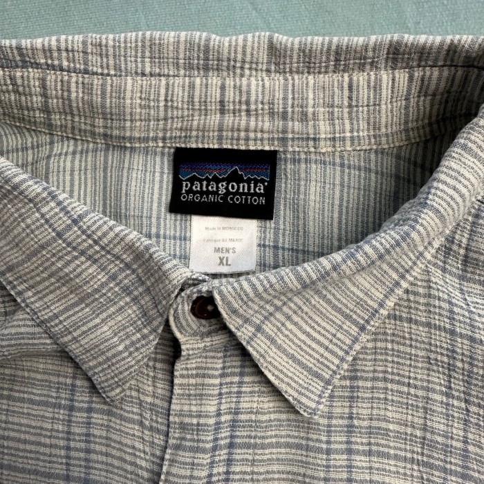 patagonia　パタゴニア　オーガニックコットン　チェックシャツ　半袖シャツ | Vintage.City 古着屋、古着コーデ情報を発信