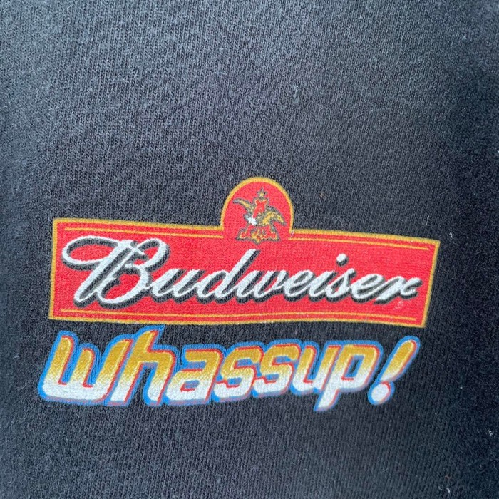 DELTA Budwiser bottle beer back print T-shirt size L 配送C　バドワイザー　バックプリントTシャツ　瓶ビール | Vintage.City 古着屋、古着コーデ情報を発信
