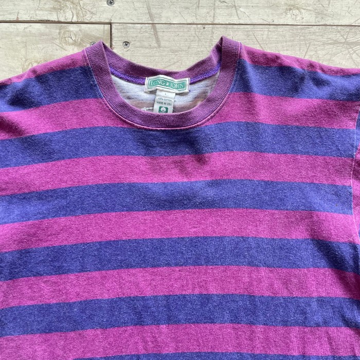 Used Border Tshirt  Made in USA                                                                          古着　us古着　ボーダーT アメリカ製 | Vintage.City 古着屋、古着コーデ情報を発信