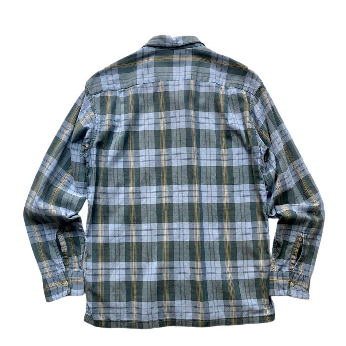 60’s McGREGOR Open Collar Check Shirt | Vintage.City 빈티지숍, 빈티지 코디 정보