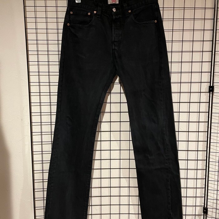 00s Levi's501 ブラック　デニムパンツ　W33 C789 | Vintage.City 古着屋、古着コーデ情報を発信