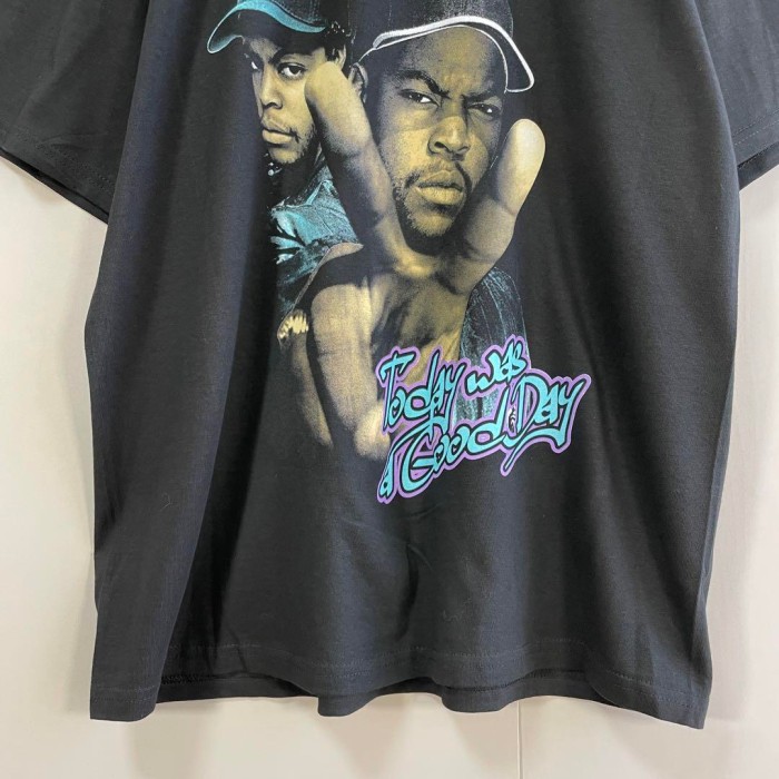 ICE CUBE hiphop print T-shirt size XL 配送C　アイスキューブ　メキシコ製　HIPHOP | Vintage.City 빈티지숍, 빈티지 코디 정보