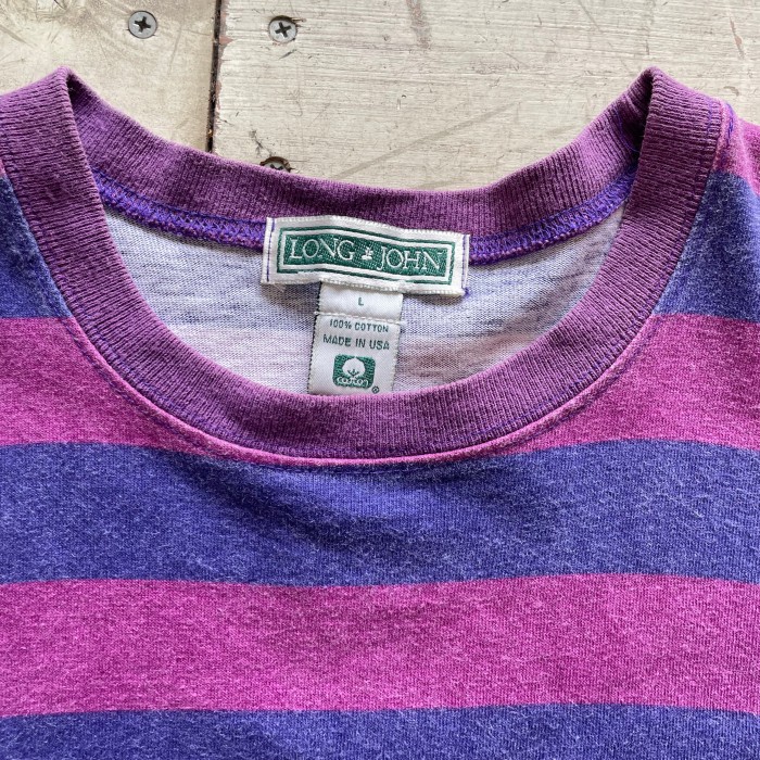 Used Border Tshirt  Made in USA                                                                          古着　us古着　ボーダーT アメリカ製 | Vintage.City 빈티지숍, 빈티지 코디 정보