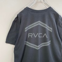 RVCA back print T-shirt size L 配送C　ルーカ　メキシコ製　バックプリントTシャツ | Vintage.City 古着屋、古着コーデ情報を発信