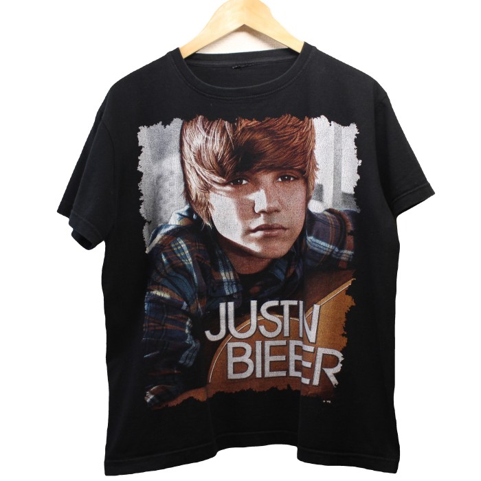 Justin Bieber Tee / ジャスティン・ビーバー Tシャツ M | Vintage.City 빈티지숍, 빈티지 코디 정보
