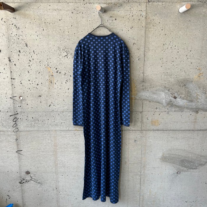 marimekko dot long dress | Vintage.City 古着屋、古着コーデ情報を発信