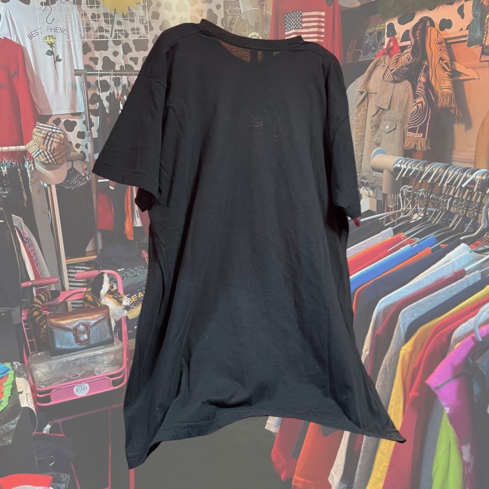 オーバーサイズ　Tシャツ　黒Tシャツ　ストリート　アメカジ　アニマル | Vintage.City 빈티지숍, 빈티지 코디 정보