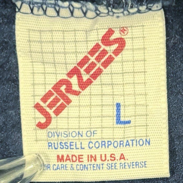 80s USA製 パーカー JERZEEZ vintage navy hoodie アメリカ製 L | Vintage.City 古着屋、古着コーデ情報を発信