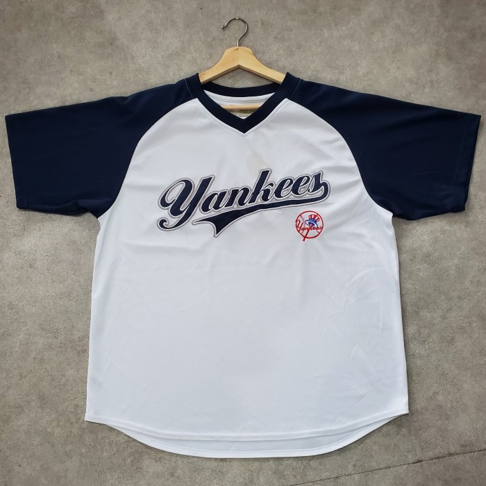 mlb new york Yankees ニューヨークヤンキース半袖ゲームシャツ | Vintage.City 古着屋、古着コーデ情報を発信
