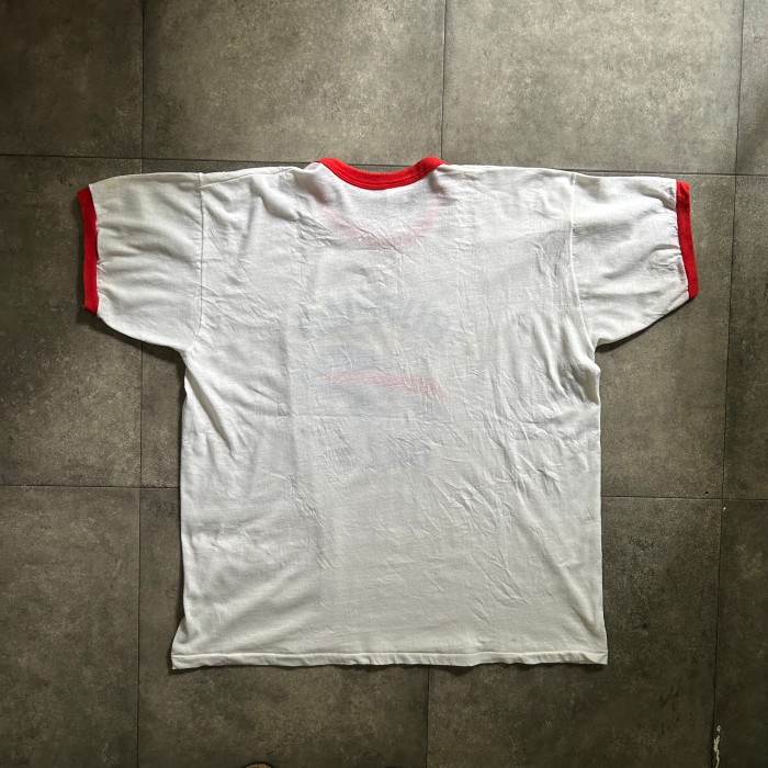 70s ラッセルアスレティック リンガーtシャツ USA製 ホワイト×レッド | Vintage.City 빈티지숍, 빈티지 코디 정보