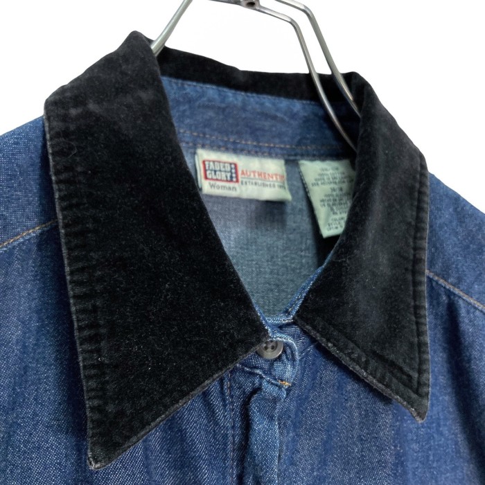 90s FADED GLORY zip-up L/S switching denim shirt | Vintage.City Vintage Shops, Vintage Fashion Trends