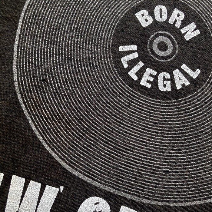 80’s〜 “PLAGUE” Print Tee Boro | Vintage.City 古着屋、古着コーデ情報を発信