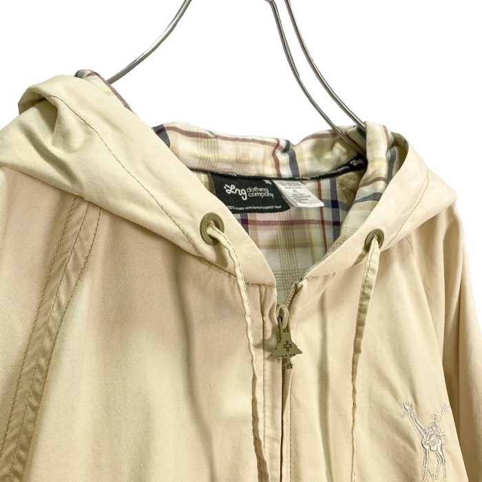 LRG 00's zip-up hooded cotton design jacket | Vintage.City 빈티지숍, 빈티지 코디 정보