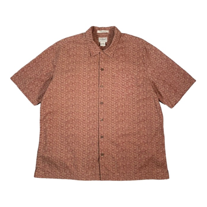 “L.L.Bean” S/S Pattern Shirt | Vintage.City 빈티지숍, 빈티지 코디 정보