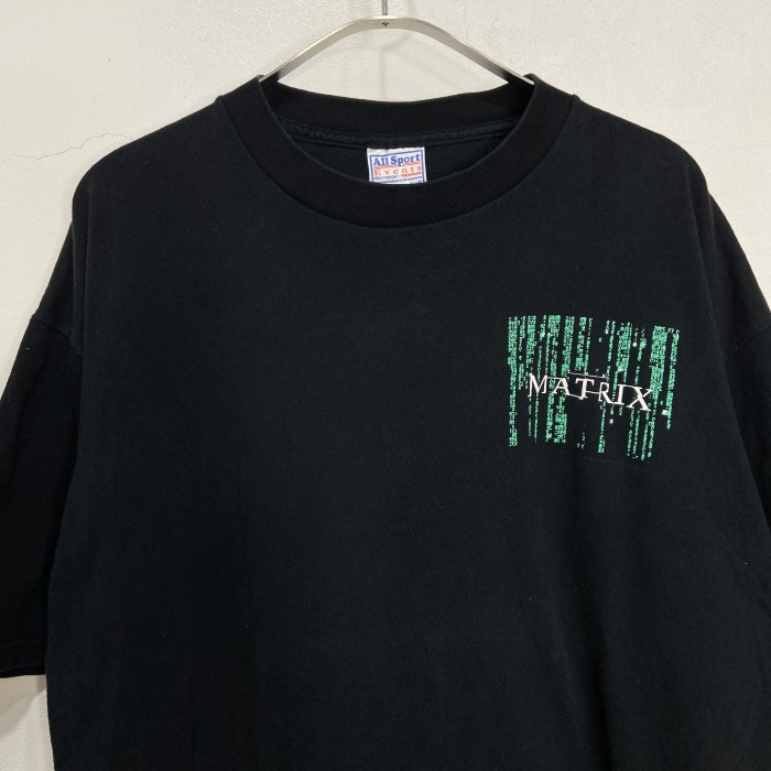 The Matrix マトリックス ムービーTシャツ 映画 XL 黒 90s | Vintage.City 빈티지숍, 빈티지 코디 정보