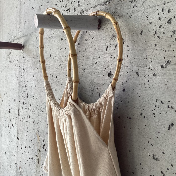 CARIBBEAN JOE bamboo tote bag | Vintage.City 빈티지숍, 빈티지 코디 정보
