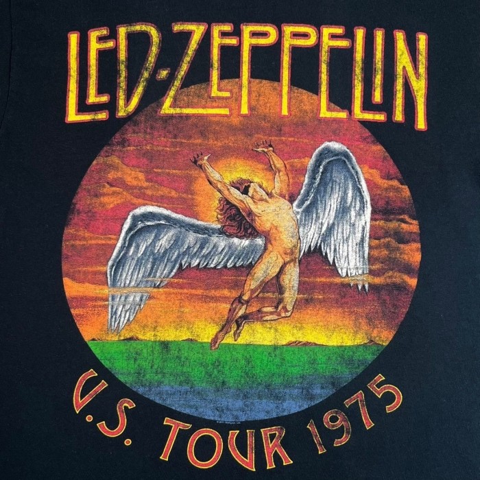 “LED ZEPPELIN” Band Tee「U.S.TOUR 1975」 | Vintage.City 古着屋、古着コーデ情報を発信