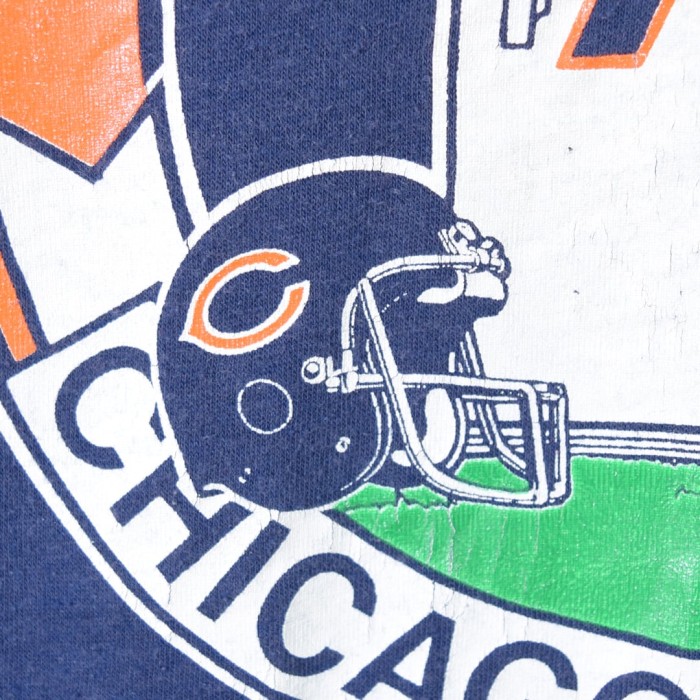 80s NFL シカゴベアーズ ウィリアムペリー ヴィンテージＴシャツ アメフト 紺 冷蔵庫 袖裾シングル サイズXL相当 古着 @BZ0233 | Vintage.City 빈티지숍, 빈티지 코디 정보