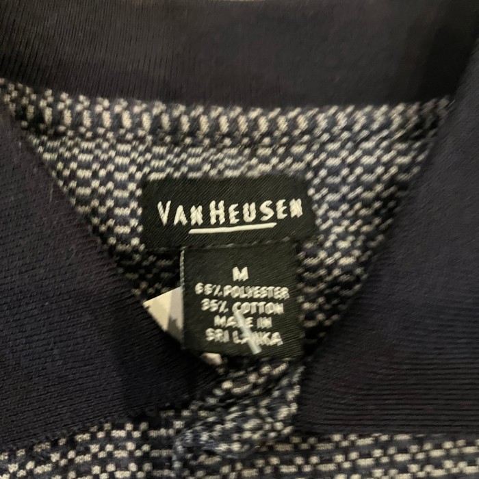 VAN HEUSEN design polo shirt | Vintage.City 古着屋、古着コーデ情報を発信