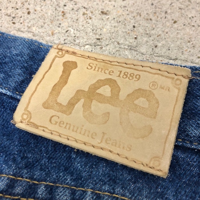 90s Lee/Denim pants/USA製/W32/L34/デニムパンツ/ボトム/インディゴ/リー/アメカジ/古着/ヴィンテージ/レザーパッチ | Vintage.City 古着屋、古着コーデ情報を発信