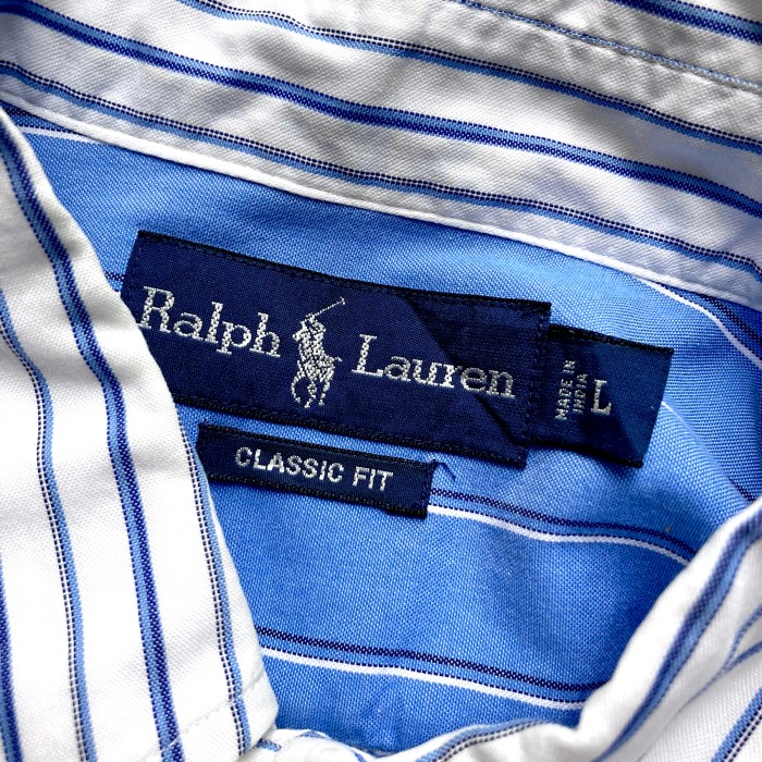 Ralph Lauren Patchwork B.D Shirt | Vintage.City 古着屋、古着コーデ情報を発信
