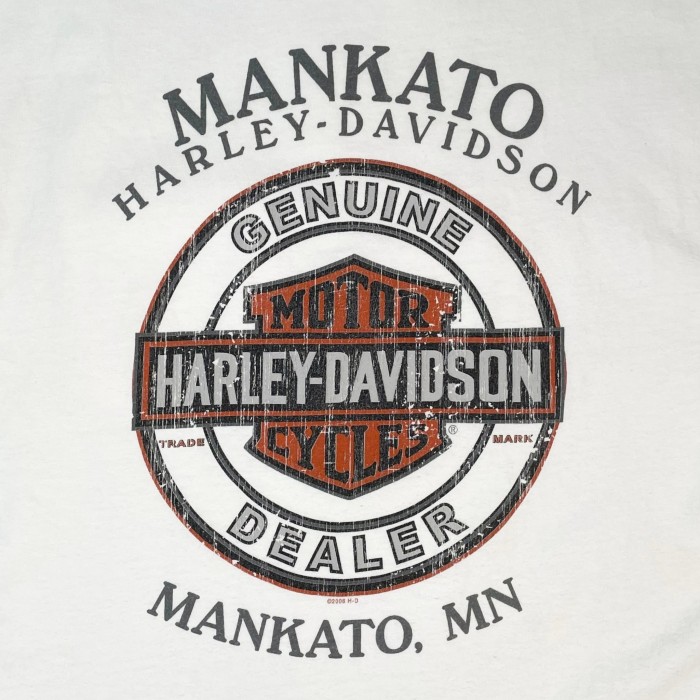 00's “HARLEY DAVIDSON” Motorcycle Pocket Tee Made in USA | Vintage.City 빈티지숍, 빈티지 코디 정보