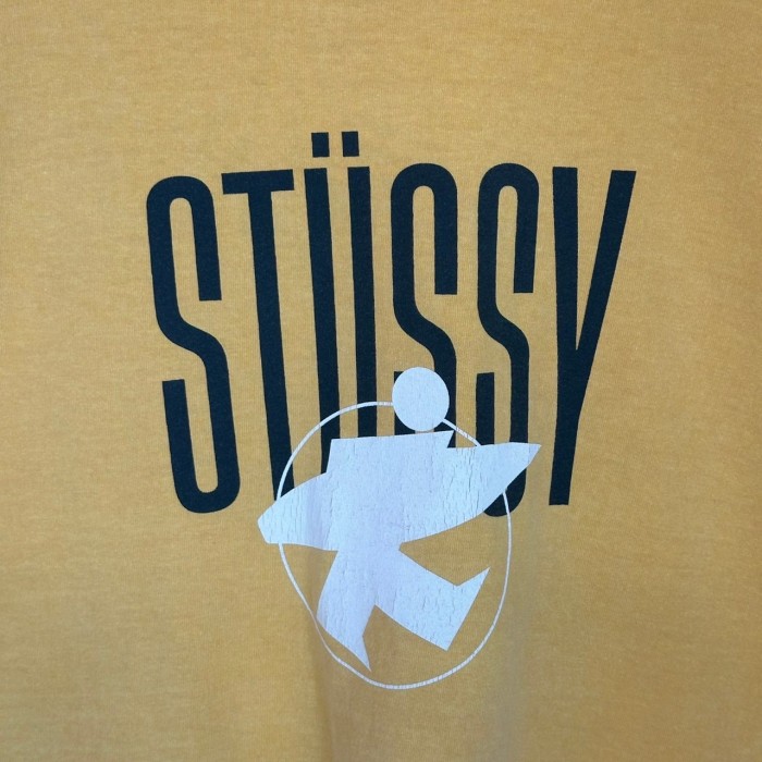 stussy ステューシー Tシャツ XL プリント センターロゴ サーフマン | Vintage.City 빈티지숍, 빈티지 코디 정보