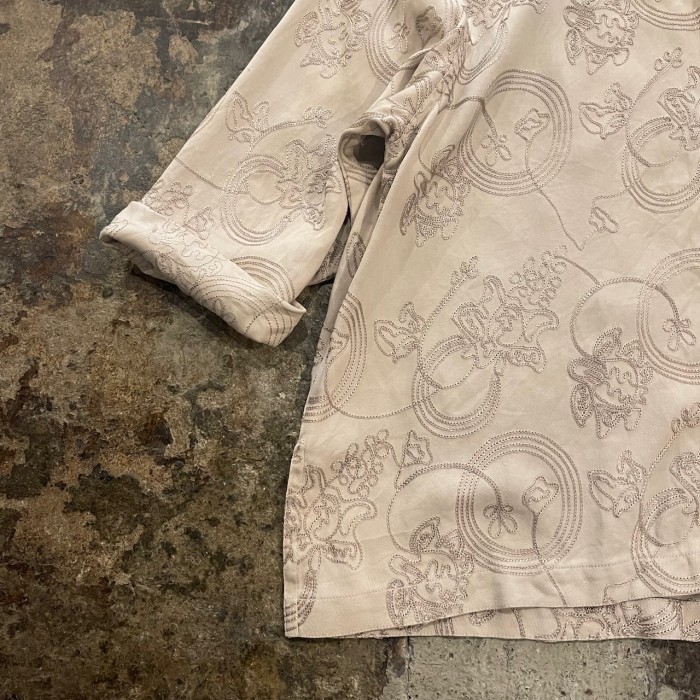 design silk shirts | Vintage.City 古着屋、古着コーデ情報を発信