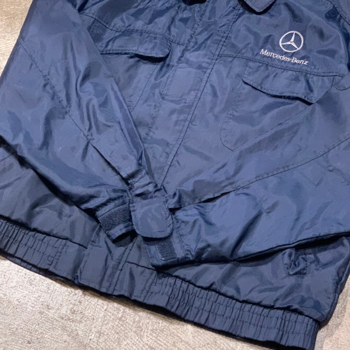 90's Mercedes-Benz ロゴ刺繍ナイロンジャケット | Vintage.City 古着屋、古着コーデ情報を発信