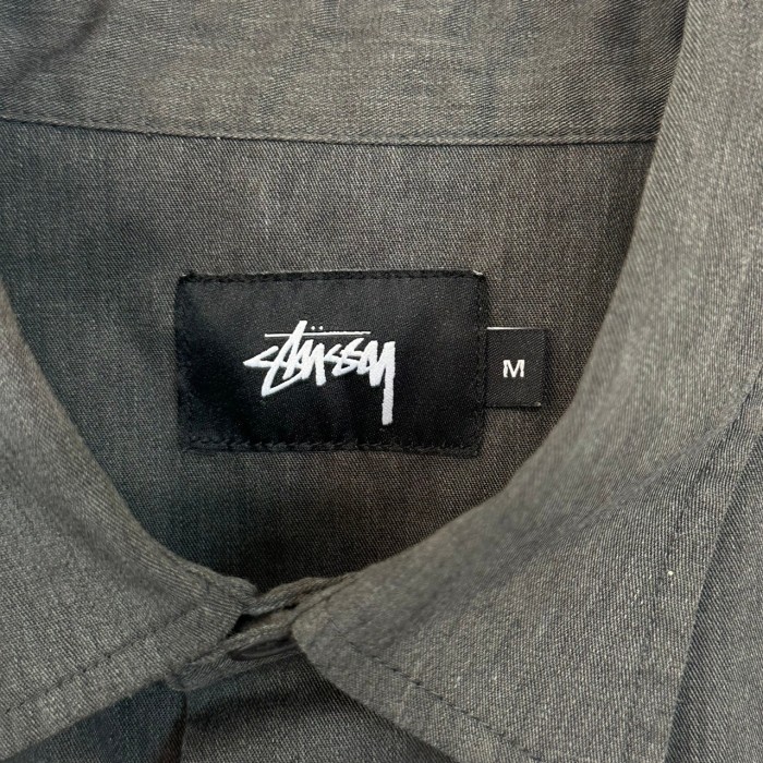 stussy ステューシー シャツ 半袖 バックロゴ プリントロゴ カジキ | Vintage.City 古着屋、古着コーデ情報を発信