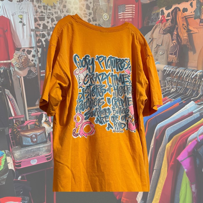 オレンジT 　Y2K 　バックプリント | Vintage.City Vintage Shops, Vintage Fashion Trends