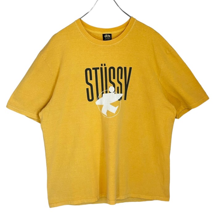 stussy ステューシー Tシャツ XL プリント センターロゴ サーフマン | Vintage.City 빈티지숍, 빈티지 코디 정보