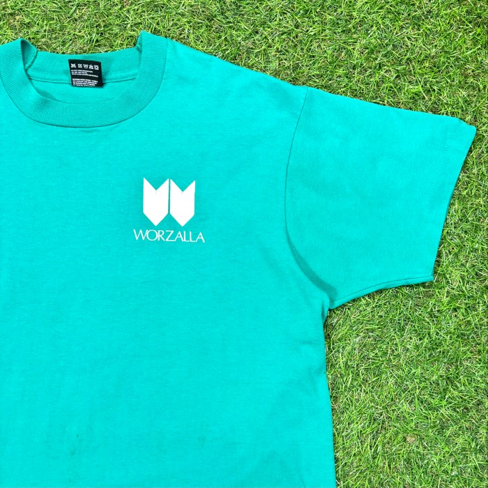 【Men's】80s WORZALLA グリーン Tシャツ / Made In USA Vintage ヴィンテージ 古着 ティーシャツ T-Shirts 企業ロゴ | Vintage.City 古着屋、古着コーデ情報を発信