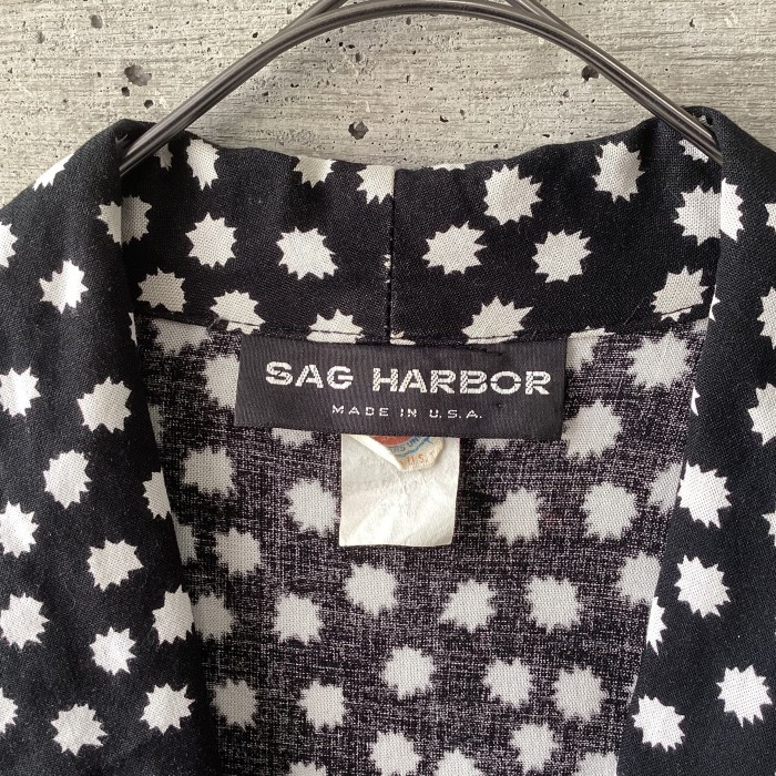 Made in USA star dot one button jacket | Vintage.City Vintage Shops, Vintage Fashion Trends