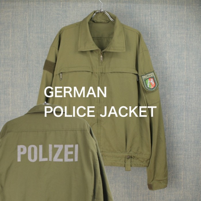 ドイツ　ポリス　ジャケット 警察　POLIZEI 大きいサイズ [9019005] | Vintage.City Vintage Shops, Vintage Fashion Trends