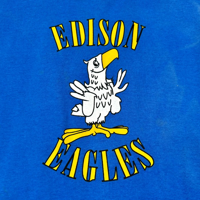 【Men's】90s EDISON EAGLES 鷹 イラスト Tシャツ / Vintage ヴィンテージ 古着 ティーシャツ T-Shirts 半袖 動物 アニマル | Vintage.City 古着屋、古着コーデ情報を発信