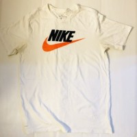ナイキ　NIKE L ビッグロゴ　プリントTシャツ　ホワイト | Vintage.City 古着屋、古着コーデ情報を発信