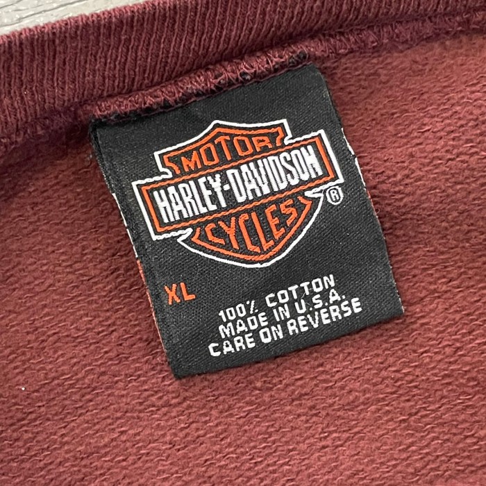 Harley Davidson / print sweat USA #F389 | Vintage.City 古着屋、古着コーデ情報を発信