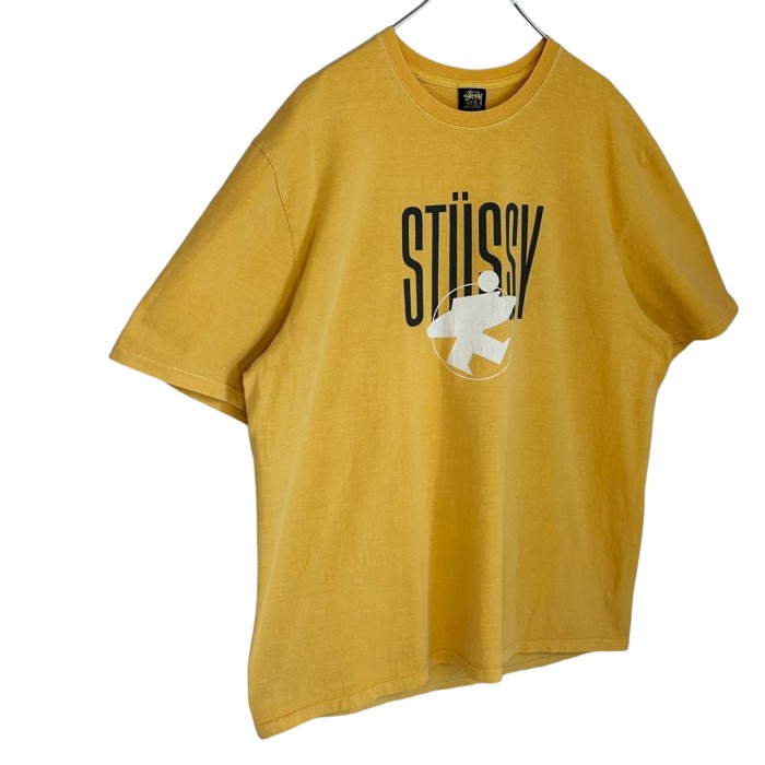 stussy ステューシー Tシャツ XL プリント センターロゴ サーフマン | Vintage.City 古着屋、古着コーデ情報を発信